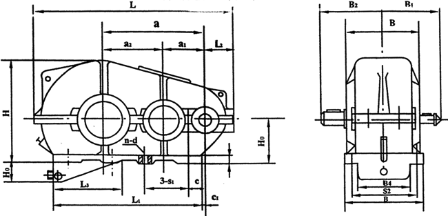 JZQ減速機(jī)裝配圖