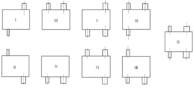 QJY系列起重機(jī)減速機(jī)裝配型式